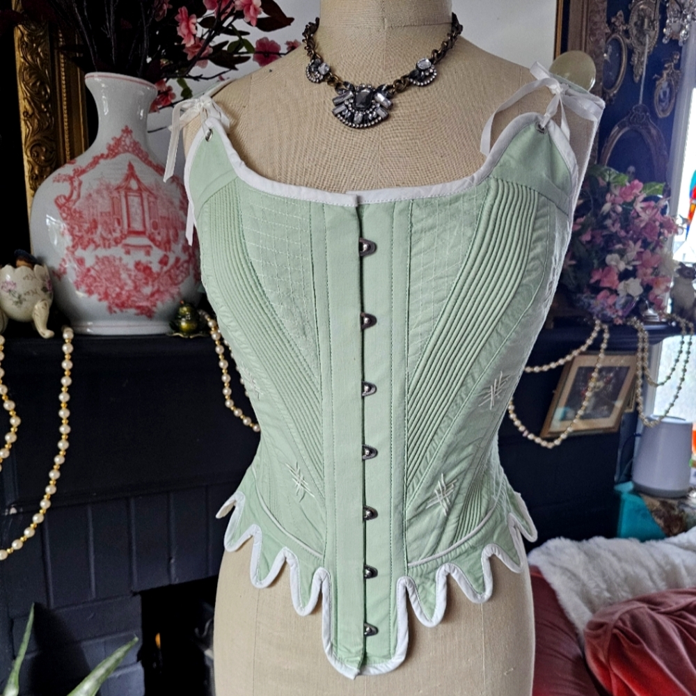 Corset Story mint overbust corset  size 28in bust